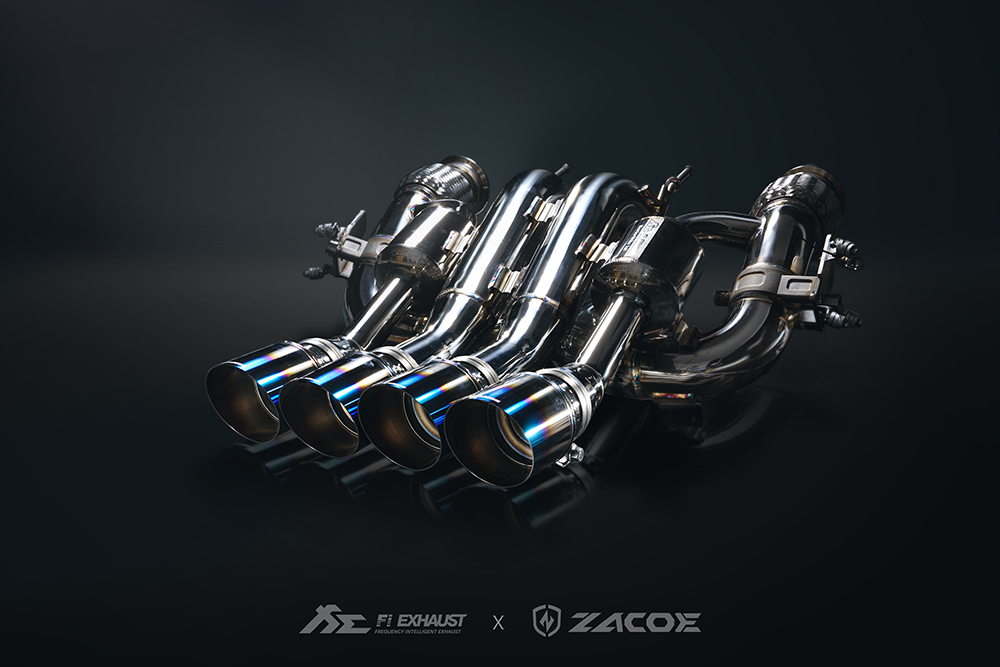 720S Center Quad Exhaust Conversion Kit